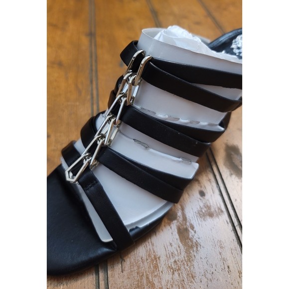 Vince Camuto Black Grencena Heeled Sandals- Size 8.5 - Picture 5 of 7